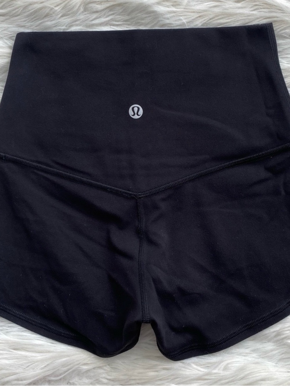 lululemon align Black High-Rise shorts